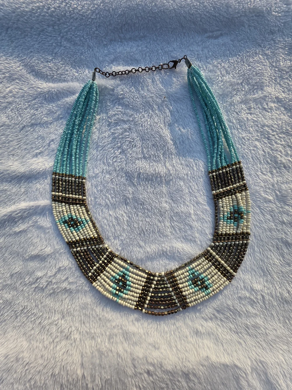 Handmade statement necklace